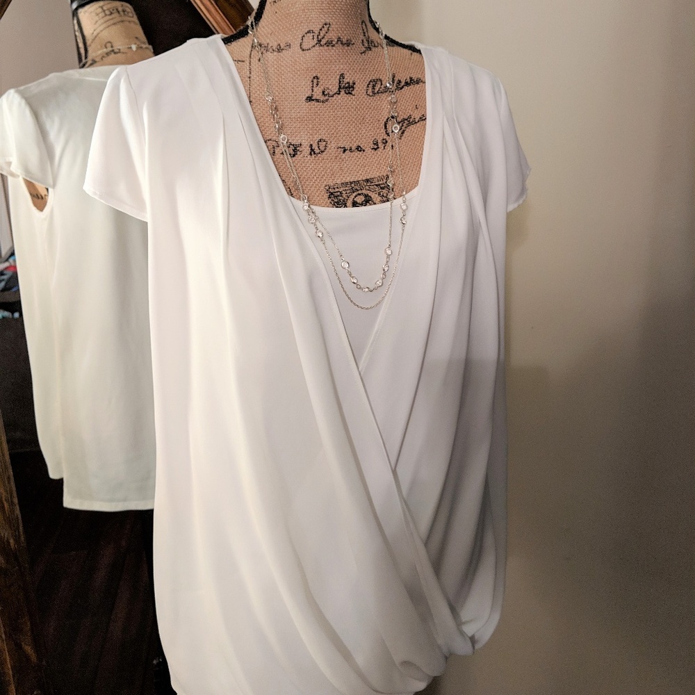 41 HAWTHORN Haily Crossfront Blouse